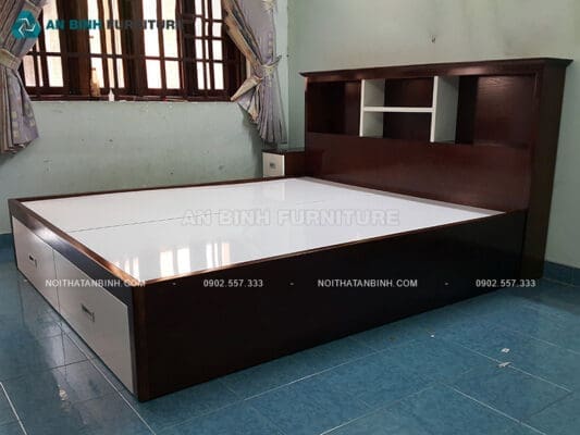 Công trình giường ngăn kéo Xoan Đào – chị Mỹ, TPHCM