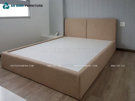 Hoàn thiện giường ngủ bọc nệm – anh Định, TPHCM