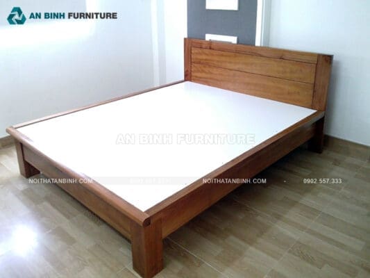 Giường ngủ Xoan Đào tự nhiên bàn giao – anh Tuấn, TPHCM