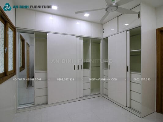 Hoàn thiện nội thất nhà phố - Cô Nga, TPHCM