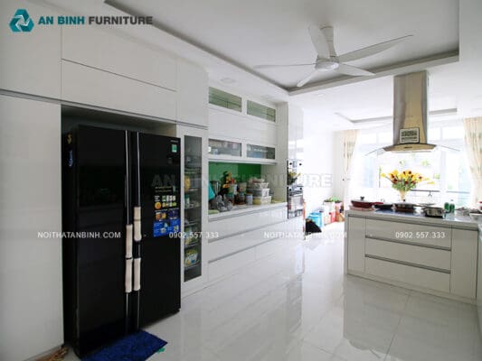 Hoàn thiện nội thất nhà phố - Cô Nga, TPHCM