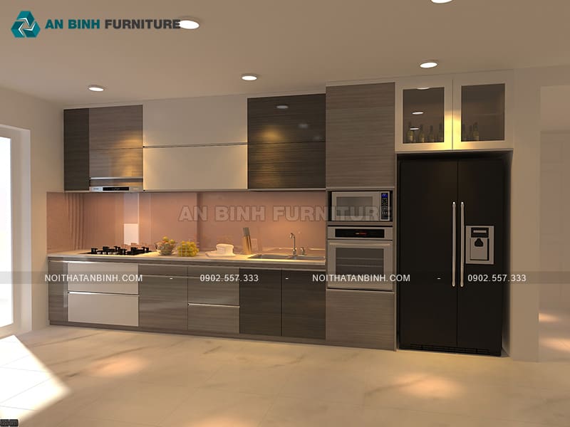 tbme001b tu bep go mdf phu melamine chu i phoi mau hien dai