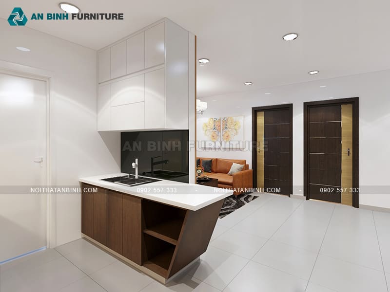 tbme006b tu bep go mdf phu melamine ben dep phong cach hien dai